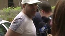 Officials have arrested a Spanish-language TV host after he was caught on camera stealing from a neighbor, police said.